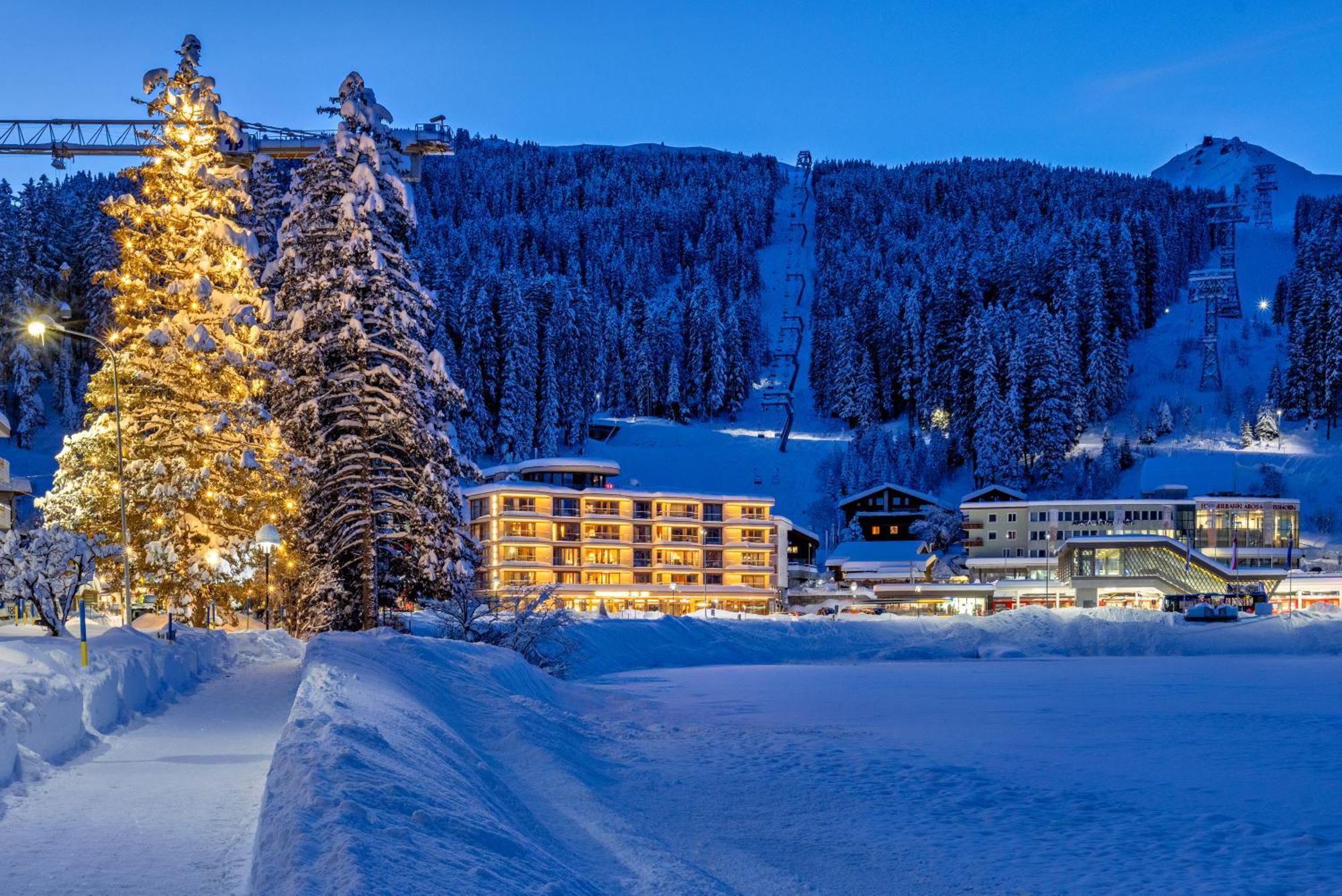 Postresidenz Am See Arosa Exteriör bild