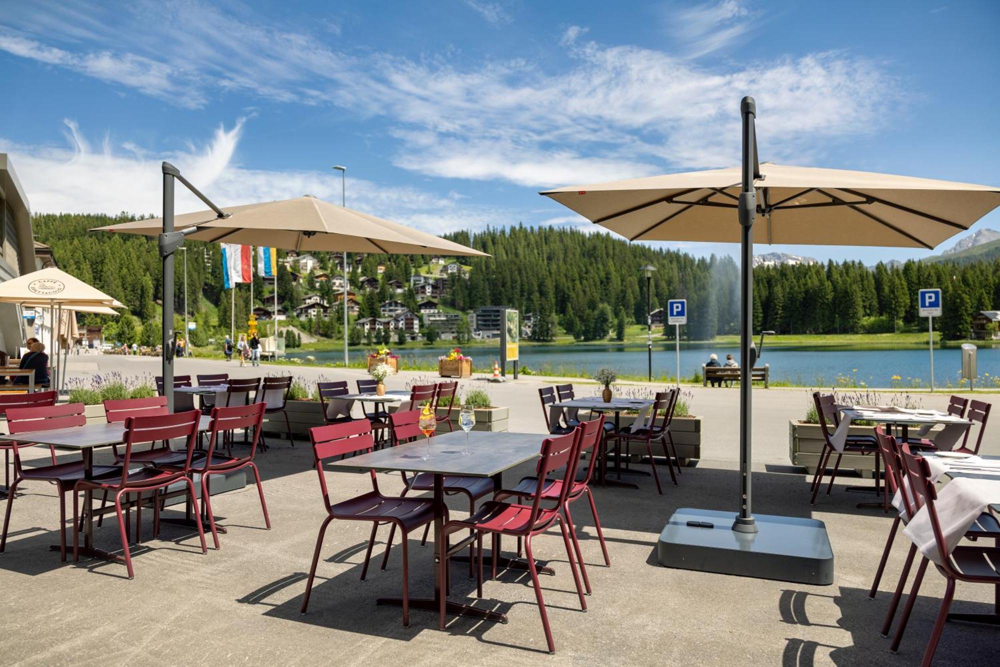 Postresidenz Am See Arosa Exteriör bild